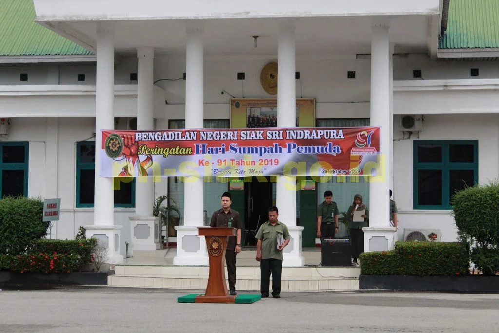 UPACARA BENDERA MEMPERINGATI HARI SUMPAH PEMUDA KE-91 TAHUN 2019