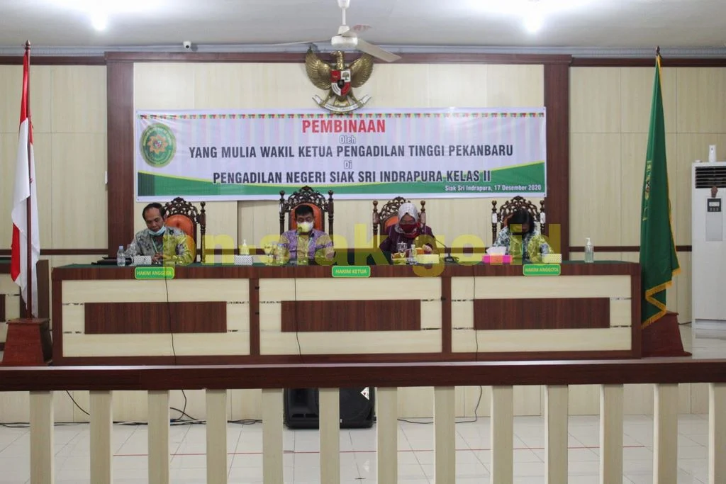 PEMBINAAN DARI WAKIL KETUA PENGADILAN TINGGI PEKANBARU