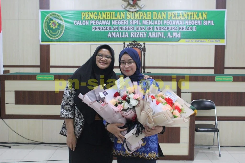 Pengambilan Sumpah dan Pelantikan Calon Pegawai Negeri Sipil Menjadi Pegawai Negeri