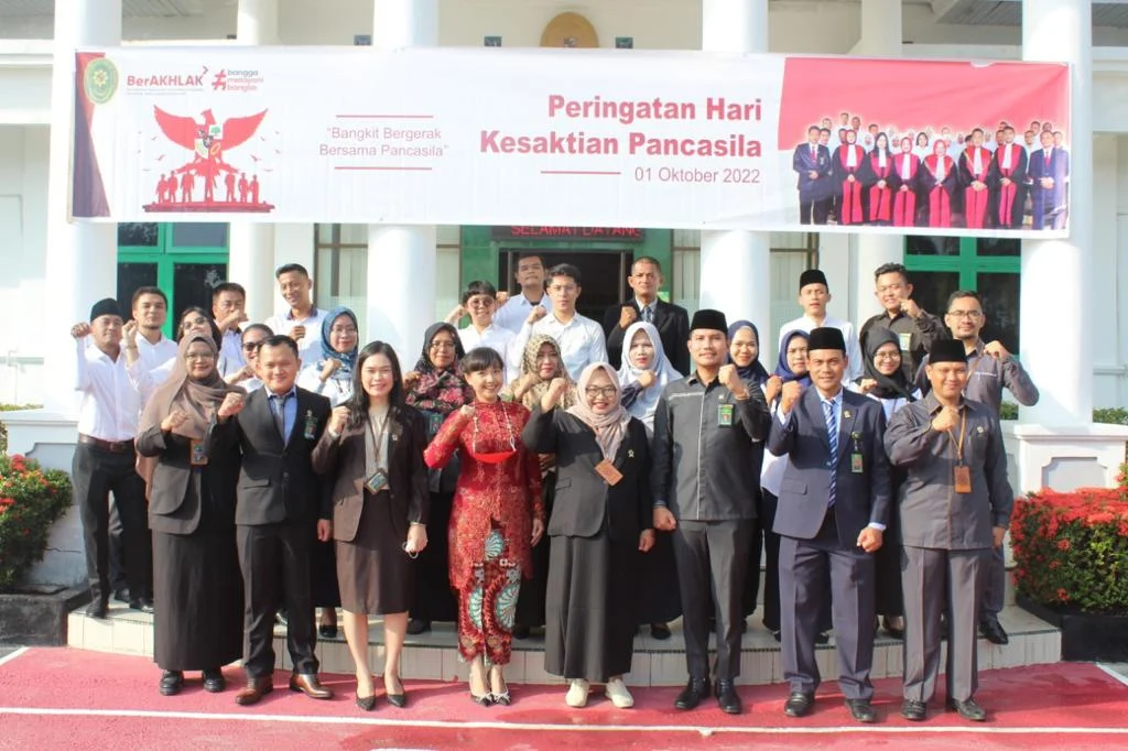 Upacara Memperingati Hari Kesaktian Pancasila Tahun 2022
