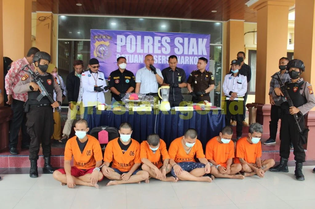 Pemusnahan Barang Bukti Narkotika Jenis Ganja