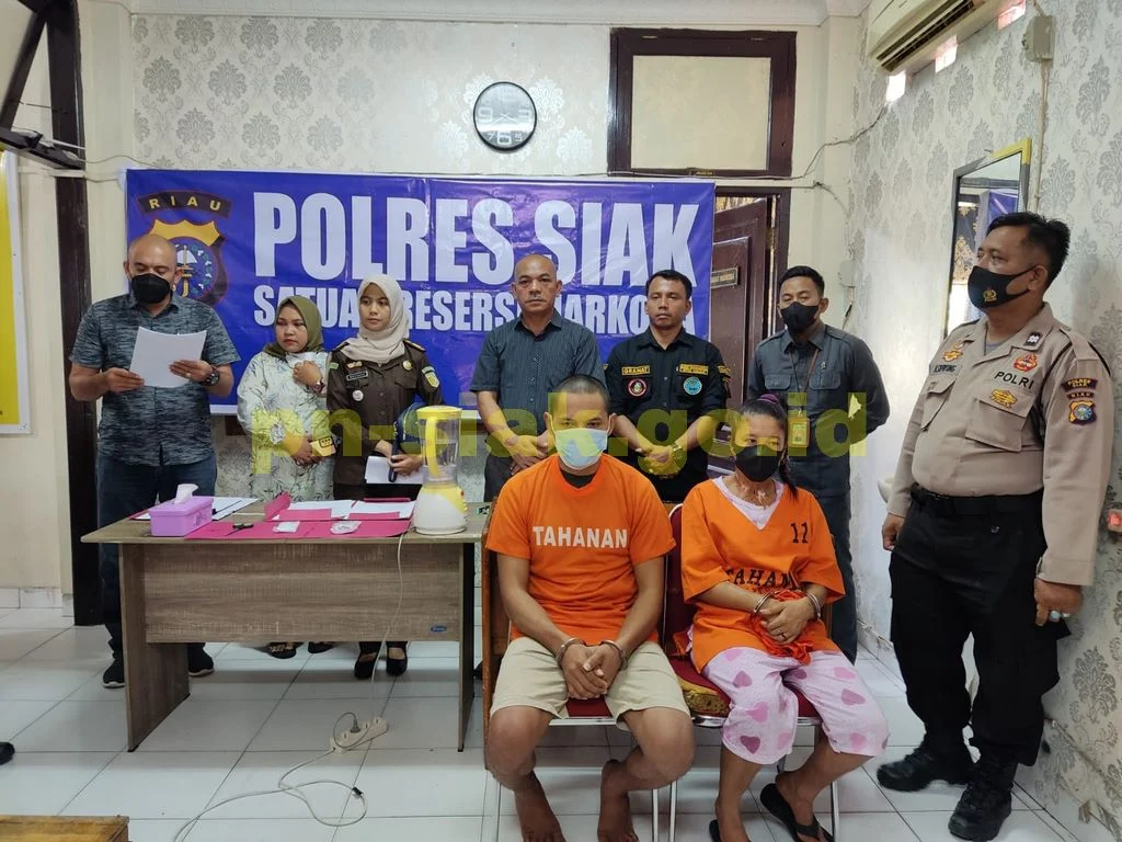 Pemusnahan Barang Bukti di Polres Siak