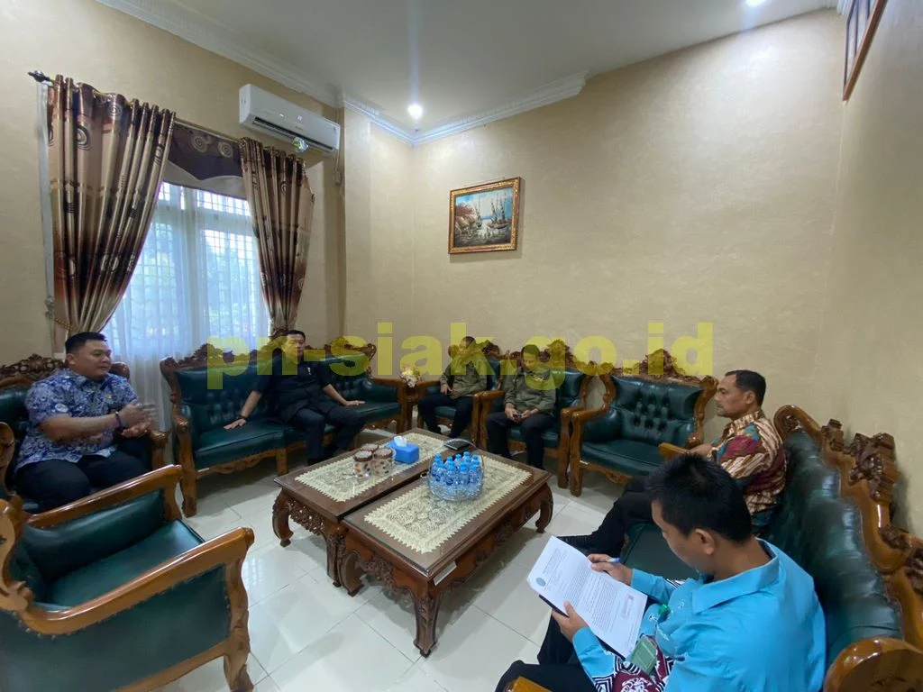 Kunjungan DISDUKCAPIL Siak ke Pengadilan Negeri Siak Sri Indrapura