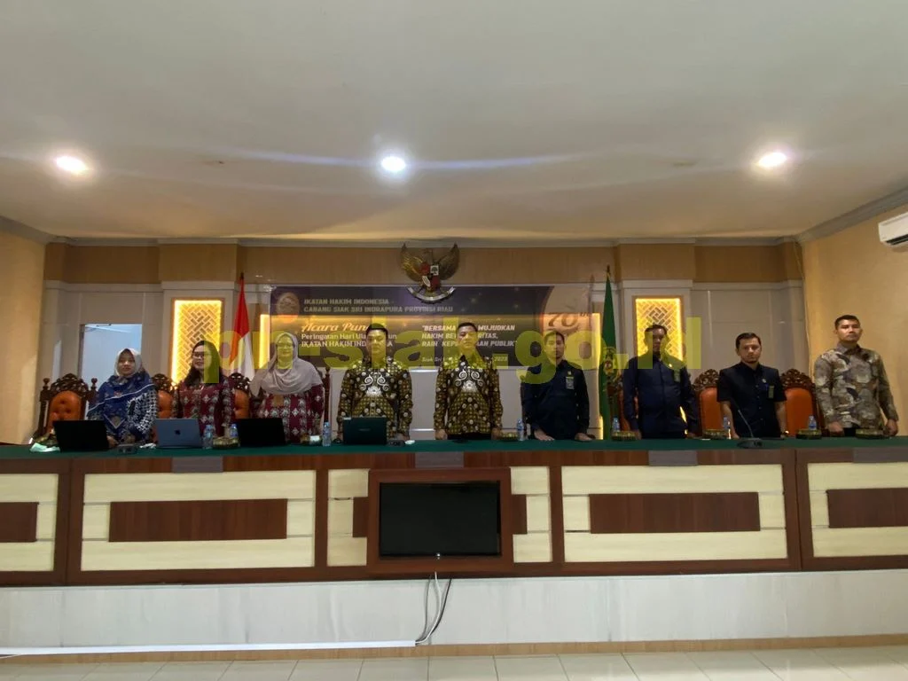 Puncak Hari Ulang Tahun Ikatan Hakim Indonesia Ke-70