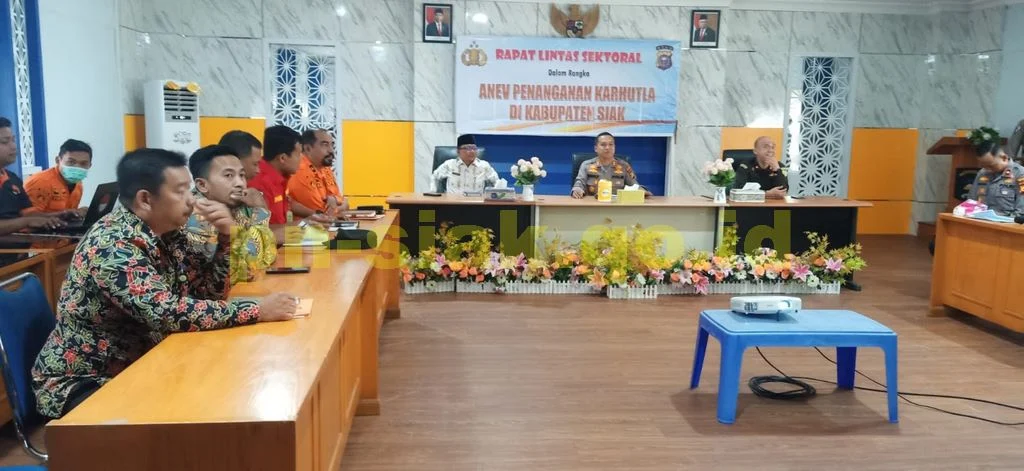 Rapat Anev Kebakaran Hutan & Lahan (Karhutla) Tahun 2023