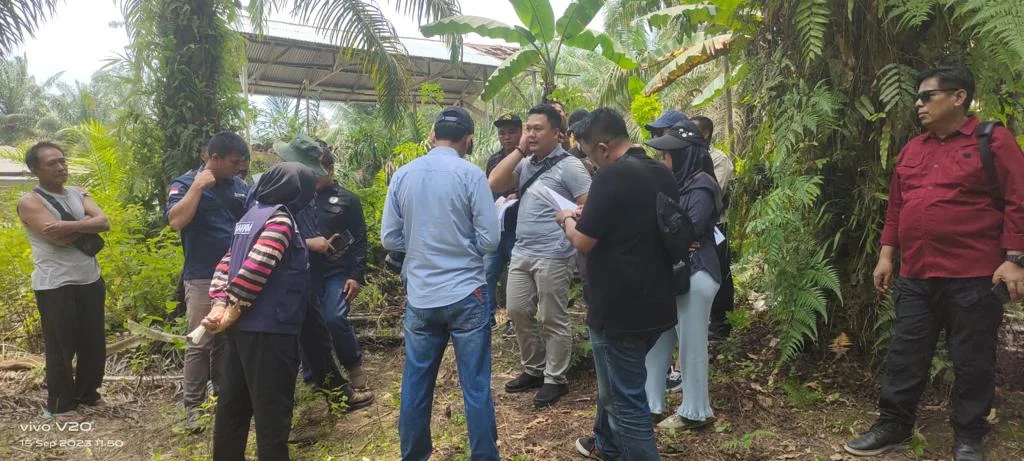 Pemeriksaan Setempat Nomor Perkara 12/Pdt.G/LH/2023/PN Sak