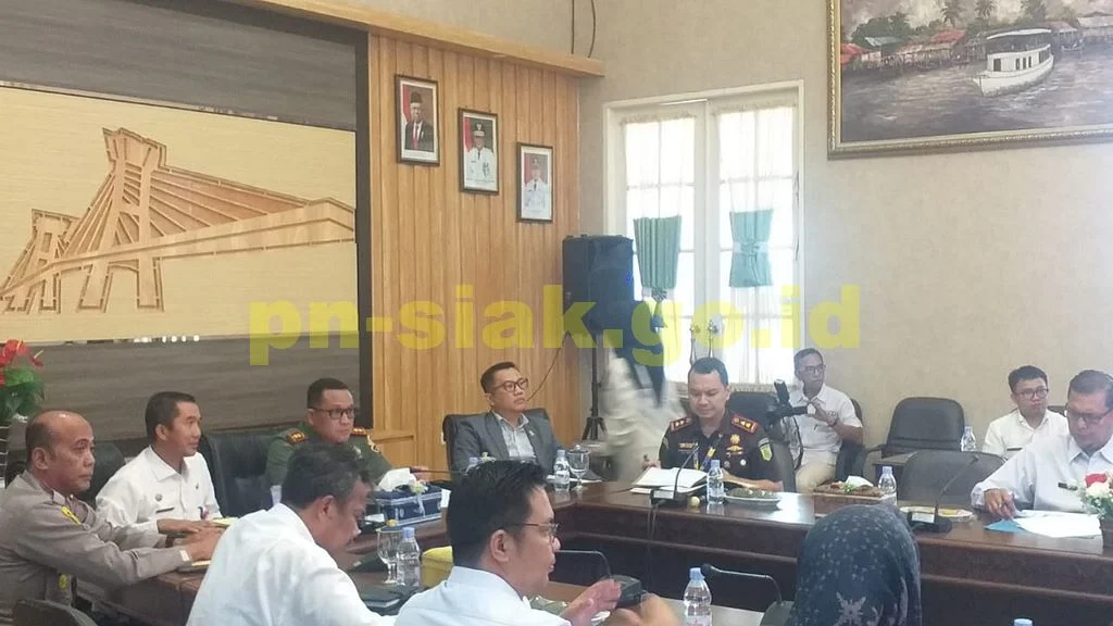 Rapat Koordinasi FORKOPIMDA Riau Bersama FORKOPIMDA Kab/Kota Se-Provinsi Riau