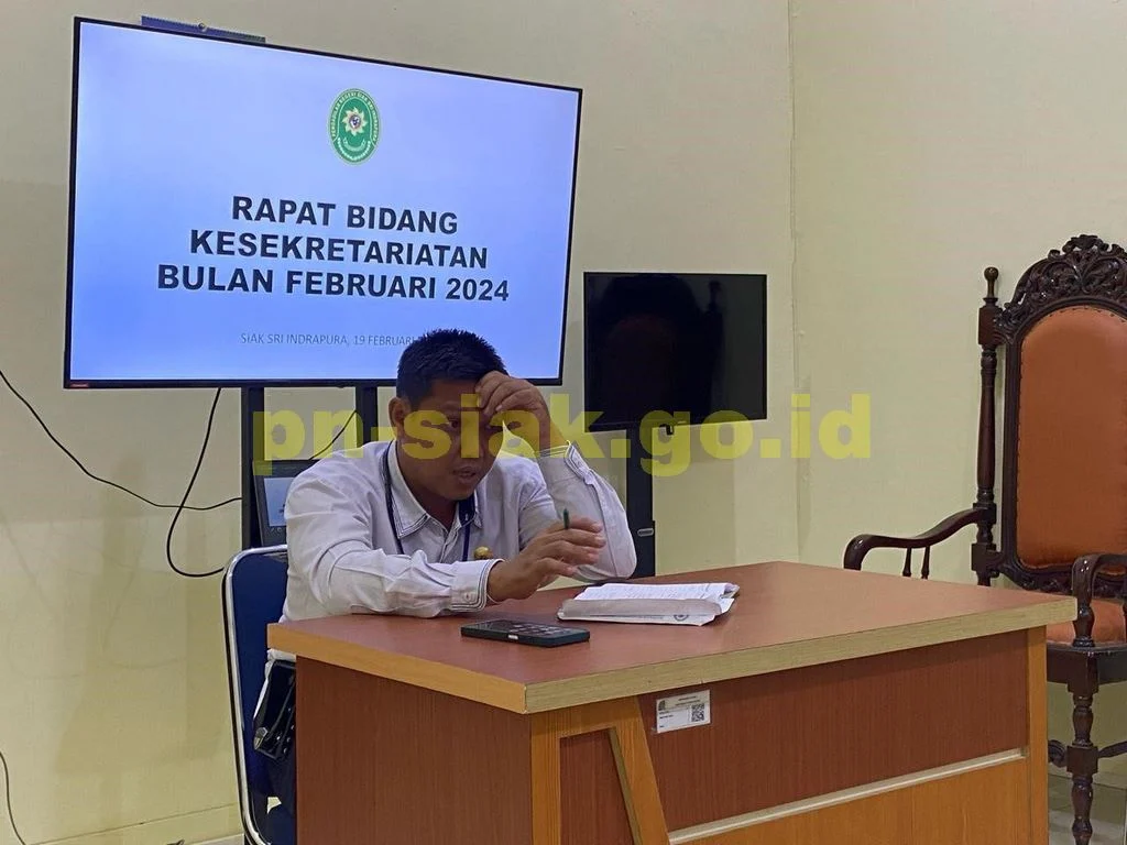 Rapat Kerja Bidang Kesekretariatan