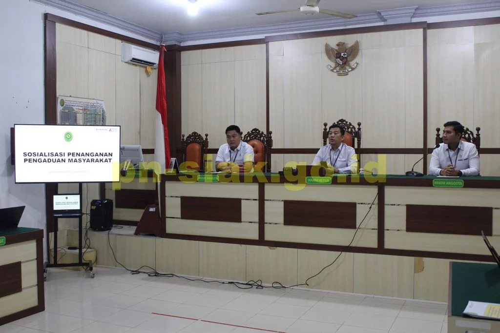 Sosialisasi Internal di Lingkungan Pengadilan Negeri Siak Sri Indrapura
