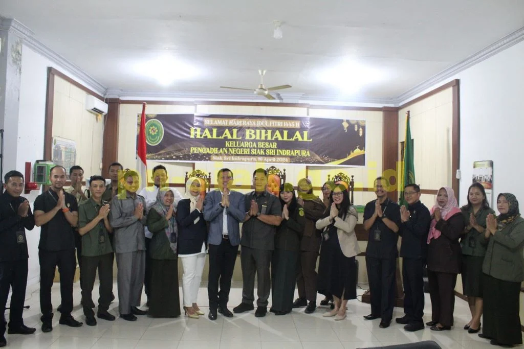 Halal Bihalal Keluarga Besar Pengadilan Negeri Siak Sri Indrapura