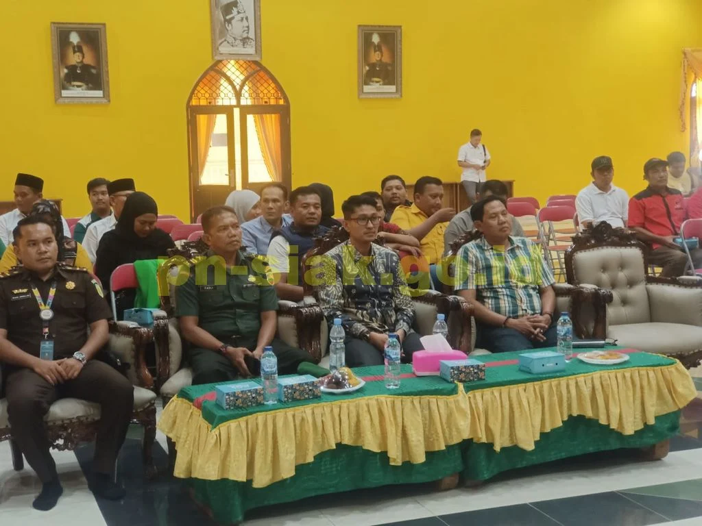 Rapat Pleno Terbuka Penetapan Perolehan Kursi dan Penetapan Calon Terpilih Anggota DPRD Kabupaten Siak dalam Pemilihan Umum Tahun 2024