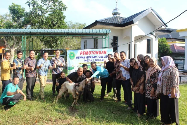 Pemotongan Hewan Qurban Idul Adha 1445H / 2024 M