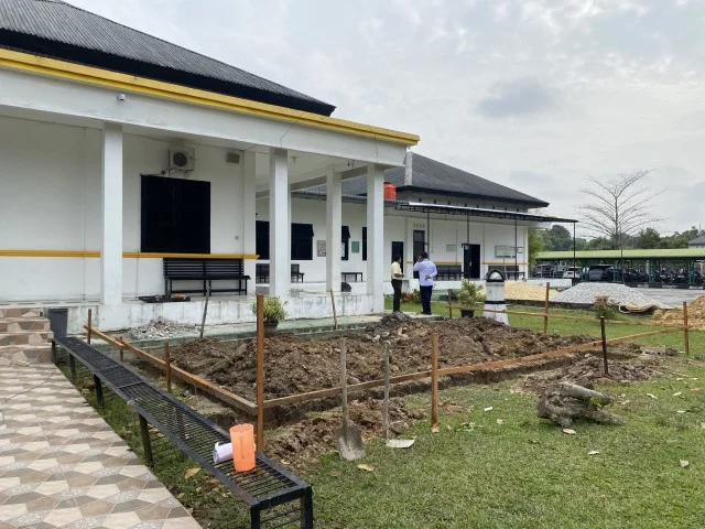 Pembangunan Ruang Tunggu Pengunjung