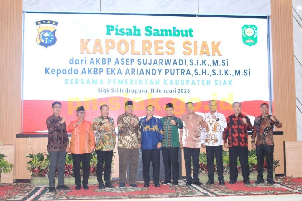 Pisah Sambut Kapolres Siak