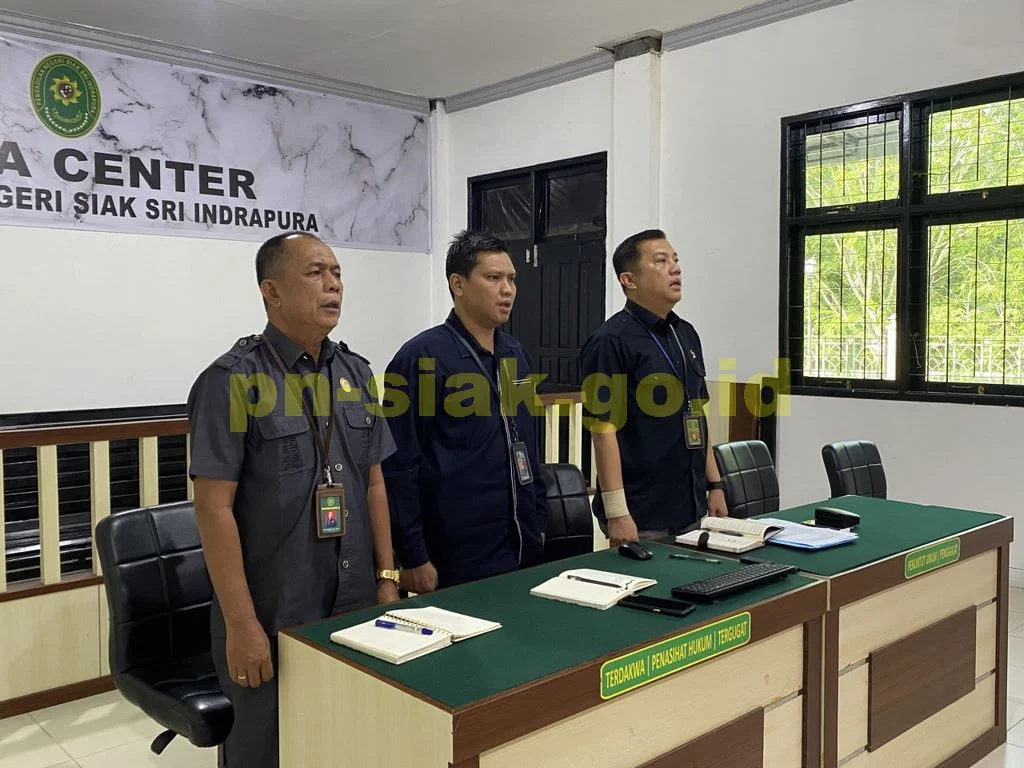 Pembinaan oleh YM Ketua Pengadilan Tinggi Riau