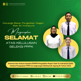 SELAMAT atas Kelulusan Seleksi PPPK Mahkamah Agung RI Tahun 2024