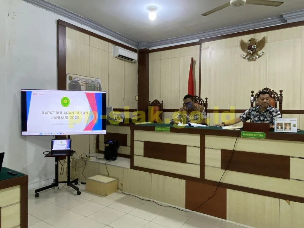 Rapat Monitoring & Evaluasi Bulanan Bulan Januari 2025