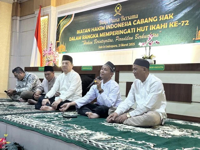 Buka Puasa Bersama serta memperingati Hari Ulang Tahun IKAHI (Ikatan Hakim Indonesia) Ke-72