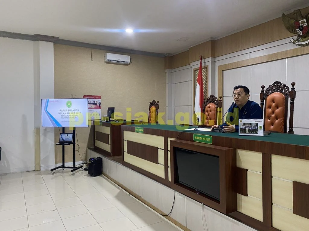 Rapat Monitoring & Evaluasi Bulanan Bulan Maret 2025