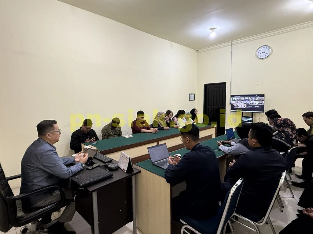 Pembinaan oleh YM Ketua Pengadilan Tinggi Riau
