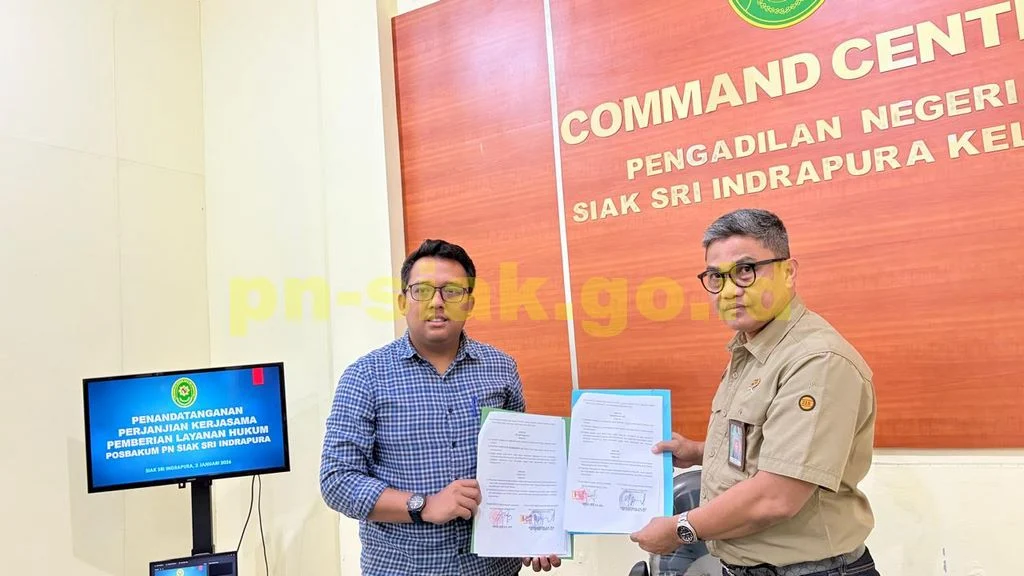 Penandatanganan Perjanjian Kerjasama Posbakum