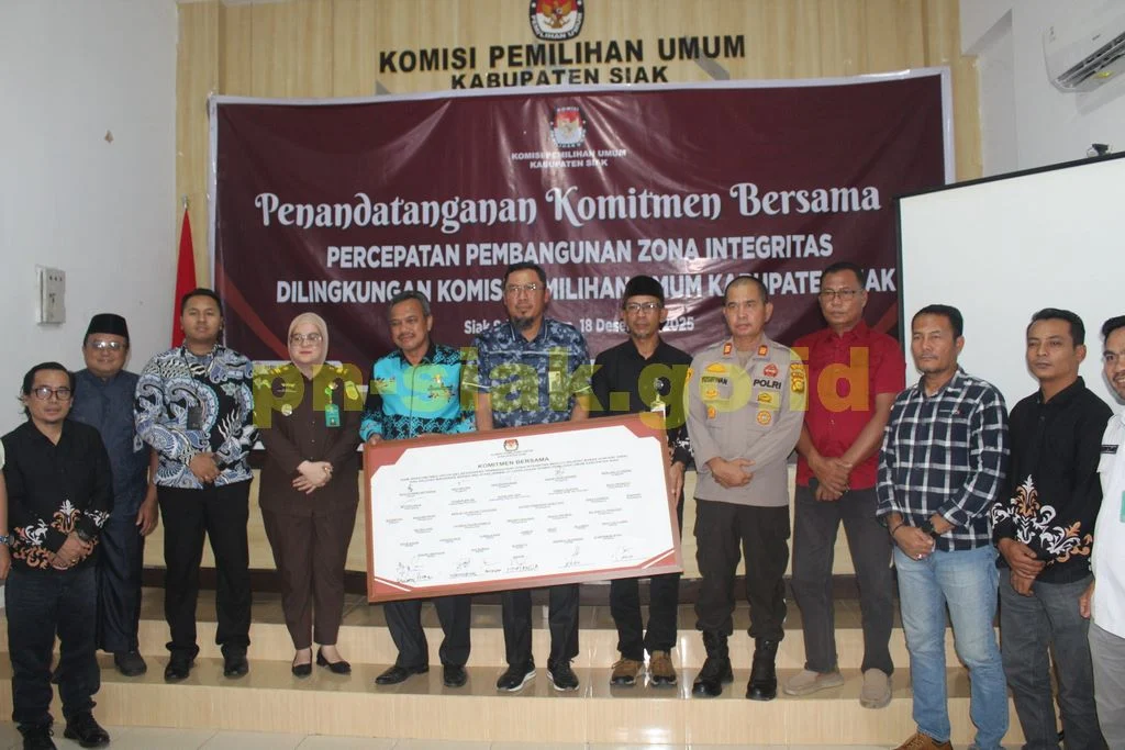 Penandatanganan Komitmen Bersama Percepatan Pembangunan Zona Integritas
