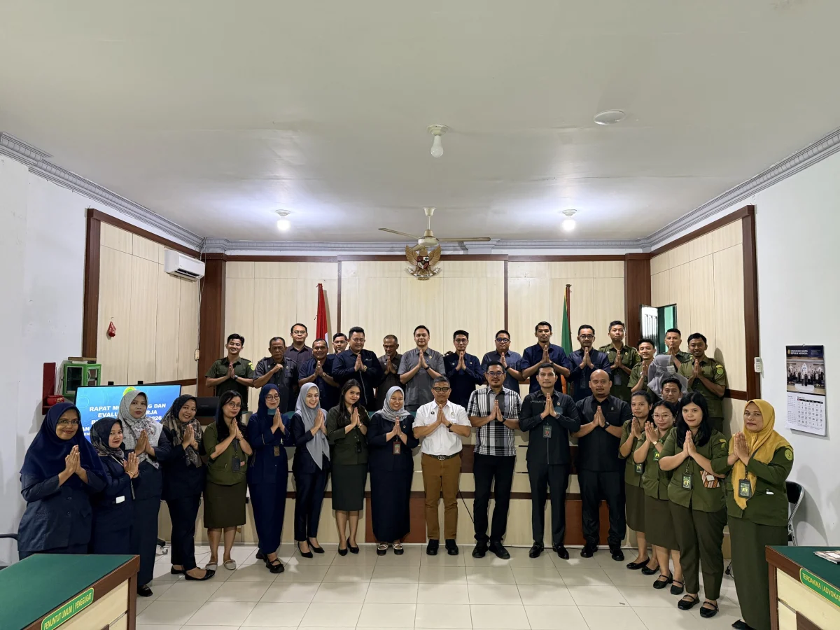 Rapat Evaluasi Kinerja Bulan Februari 2026 sekaligus Rapat Bulanan Bulan Maret 2026 & Halalbihalal