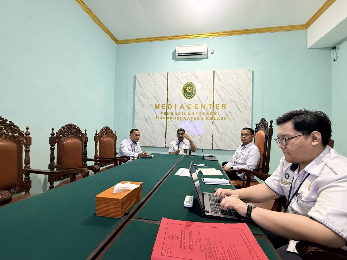 Pengawasan Virtual oleh Pengadilan Tinggi Riau