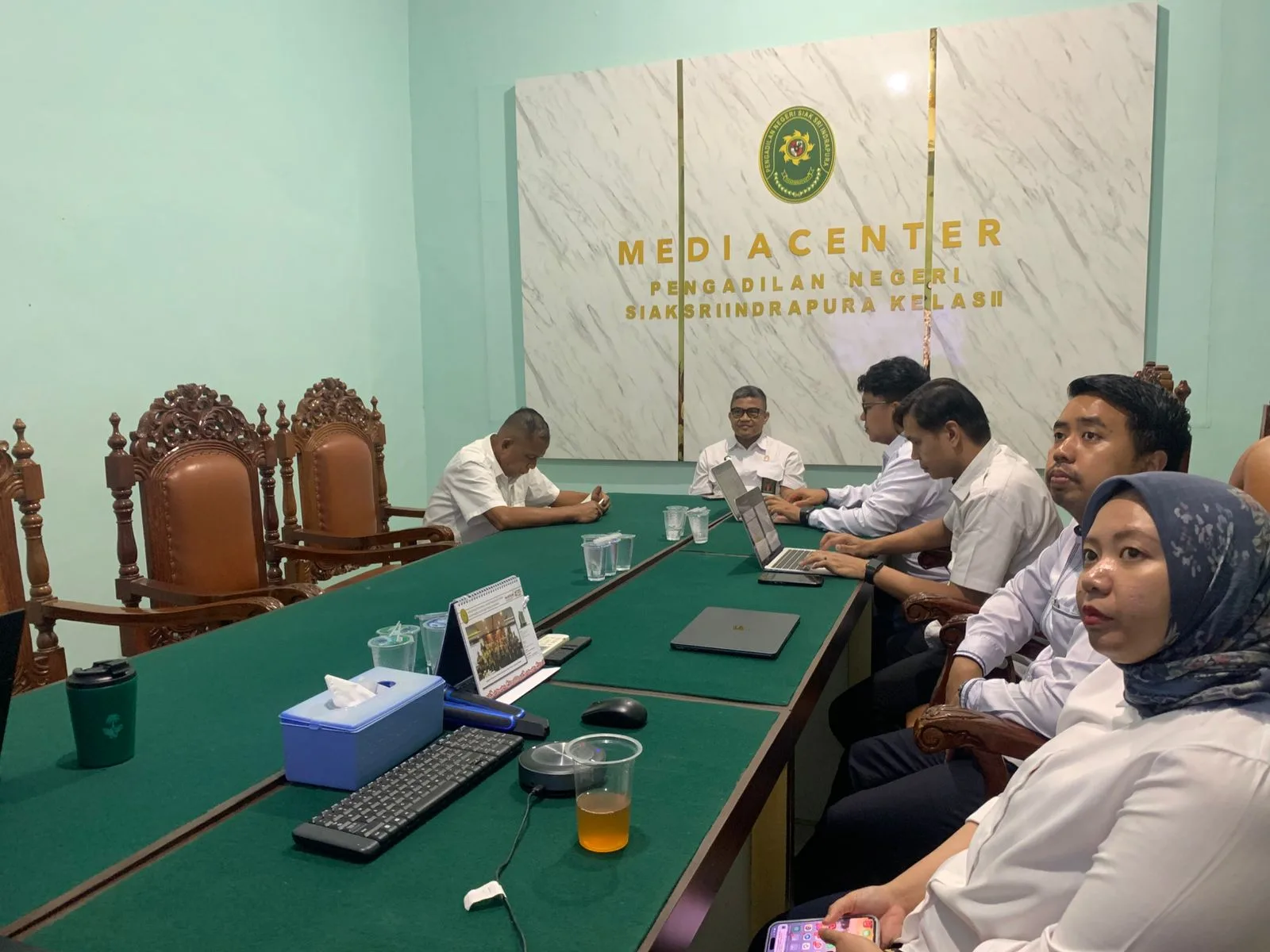 PN Siak Sri Indrapura Ikuti Perisai Badilum Episode ke-17 Bahas Kebebasan, Kebencian, dan Penegakan Hukum dalam Perspektif HAM
