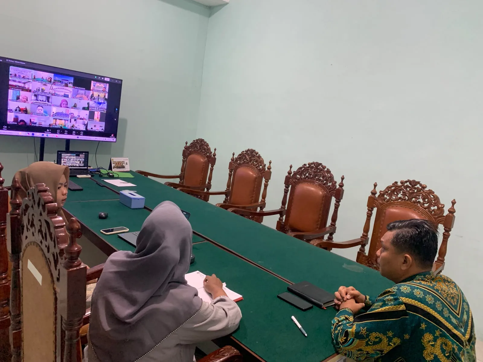 PN Siak Mengikuti Pembahasan dan Konfirmasi Rencana Revisi Kegiatan Prioritas Nasional DIPA 03 Tahun Anggaran 2026