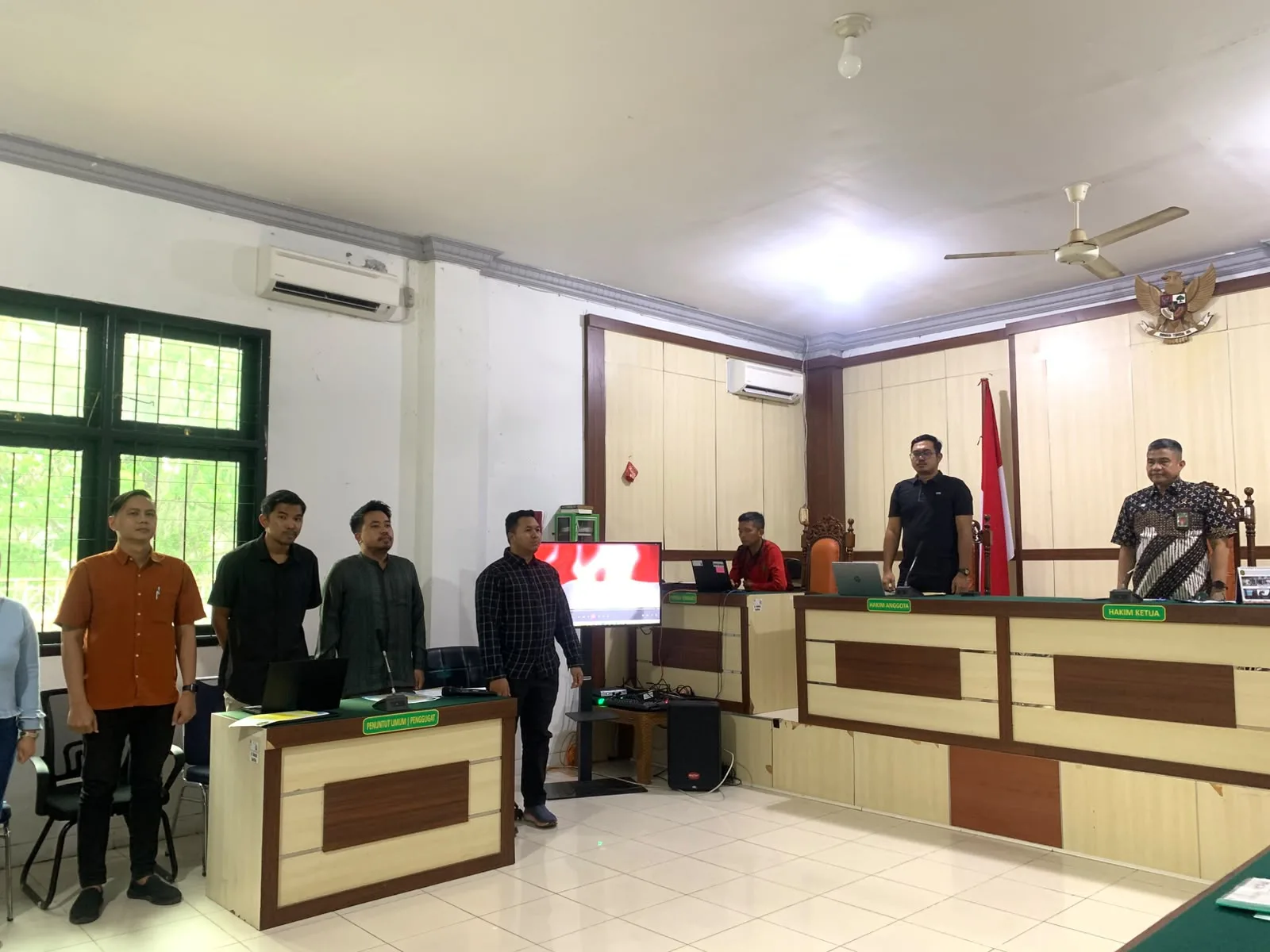 Pengadilan Negeri Siak Sri Indrapura Laksanakan Rapat Monitoring dan Evaluasi Bulanan Agustus 2026