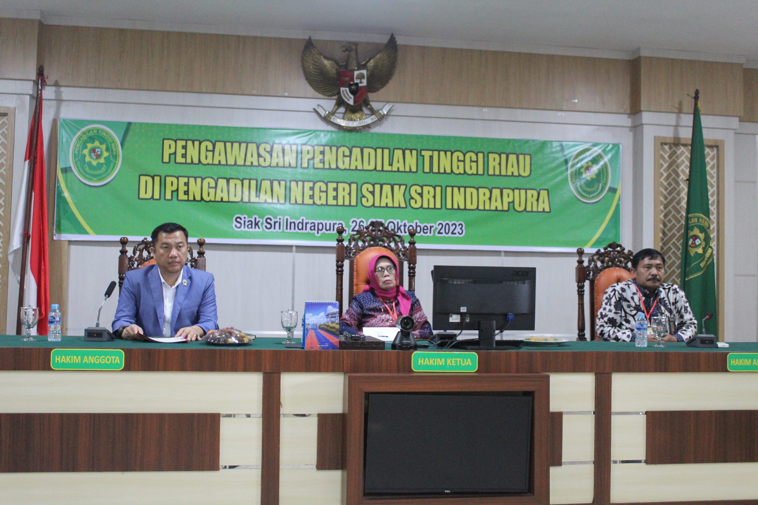 Opening Meeting Pengawasan dan Pembinaan oleh Pengadilan Tinggi Riau